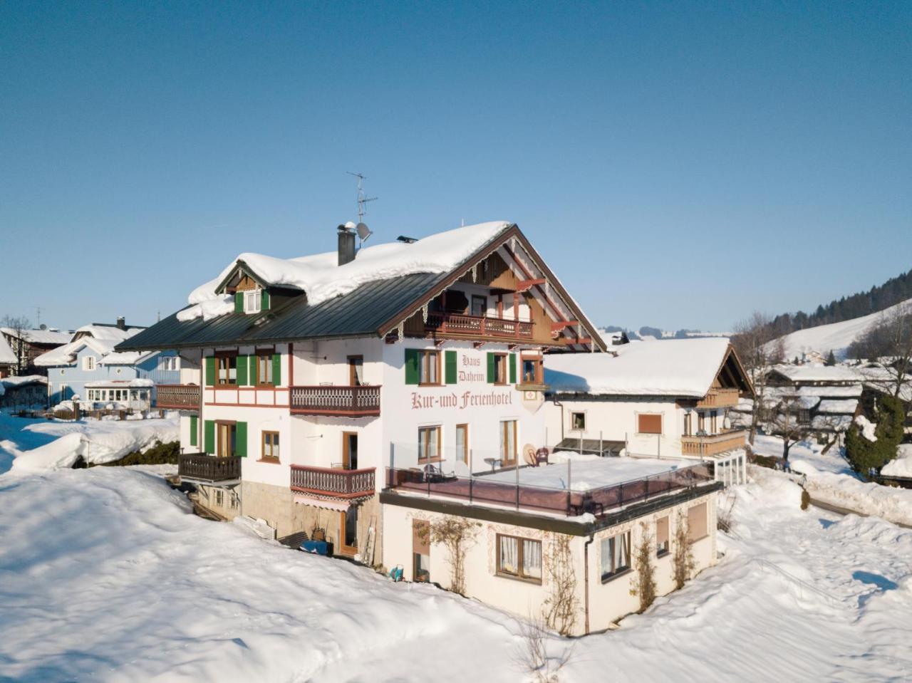 Haus Daheim Hotel Oberstaufen Exterior foto